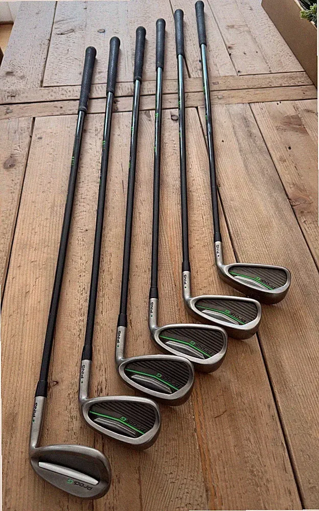 PING Prodi G Irons 2020 Green Dot Regular Flex Junior Boys or Girls 6 iron-P+52°