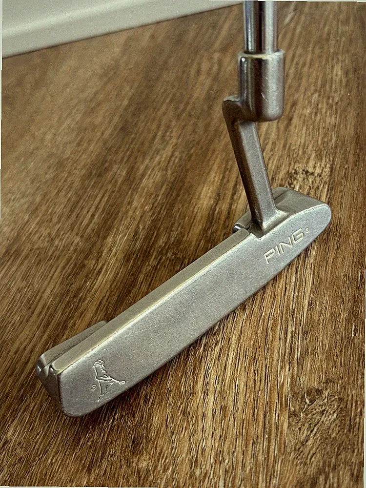 PING PUTTER Karsten Anser 2 RH 35 1/2" Steel Golf Club - nice PRO VELVET grip!