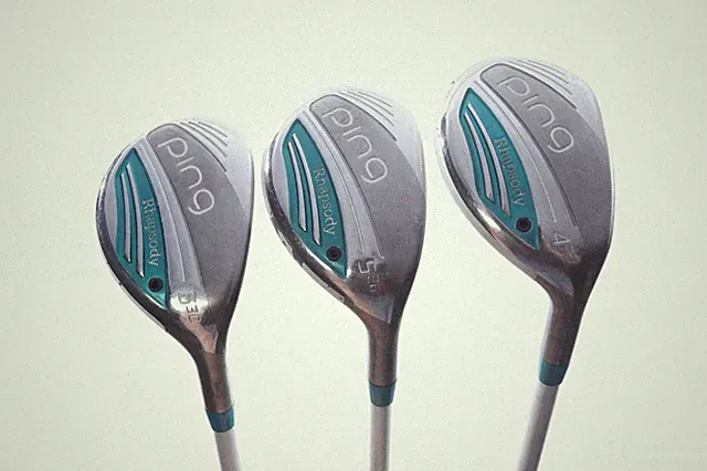 Ping Rhapsody 2015 4H, 5H, 6H Hybrid Set RH Graphite Shaft Ladies