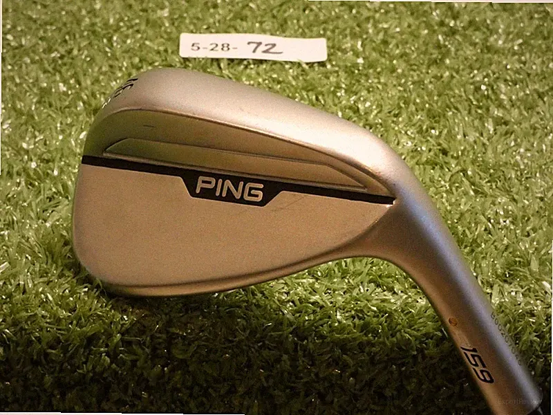 Ping S159 46* 12* S Pitching Wedge NS Pro Regular Steel Gold Dot 4* Flat Mint