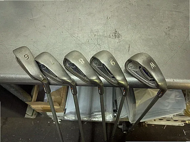 Ping Serene Iron Set 6,7,8,9,PW Orange ULT 210 Lite Ladies Graphite Womens RH