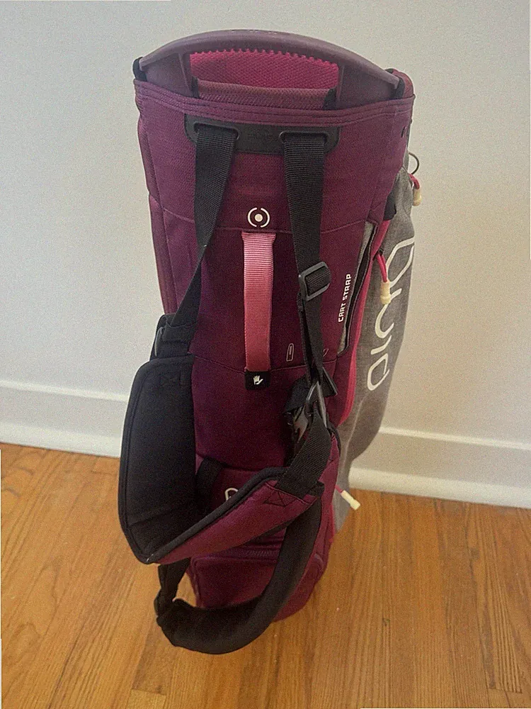 Ping Traverse Golf Club Cart Bag 14-Way Divider Shoulder Strap Purple Women's