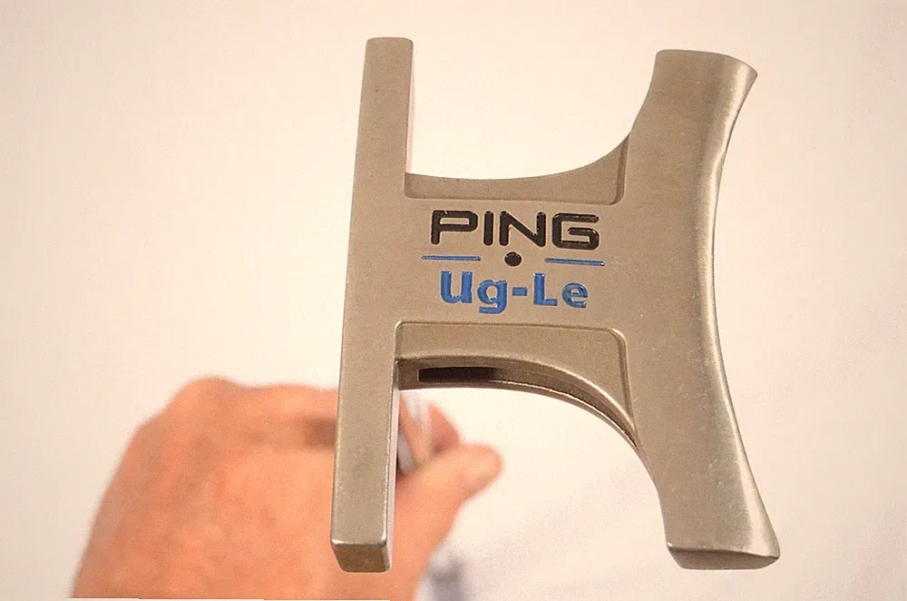 PING Ug-Le G5i Mallet Putter Golf Club Steel center Shaft 35" Black Dot