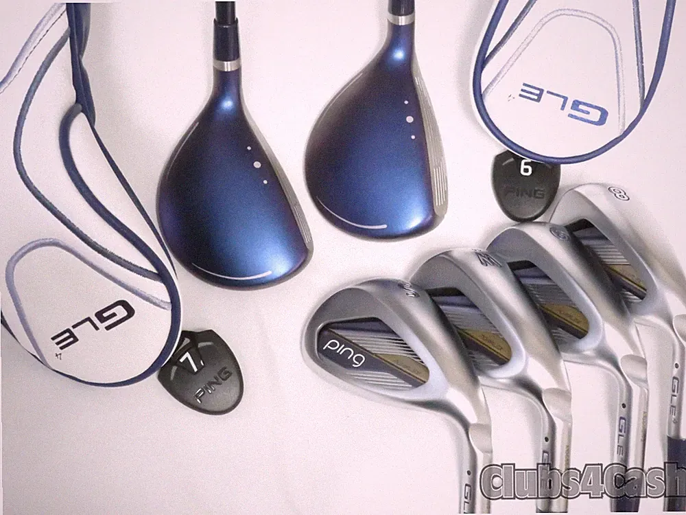 PING Womens G Le4 Combo Black Dot Alta LE UL LADIES 6H 7H Hybrid 8-P+S Shop Wear
