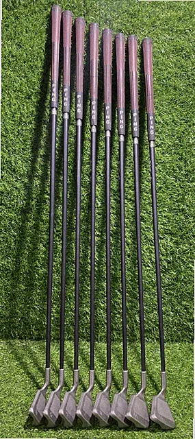 Ping Zing 2 Iron Set 4-PW-SW Red Dot Ladies Ping U34 Graphite Shafts Beautiful!!