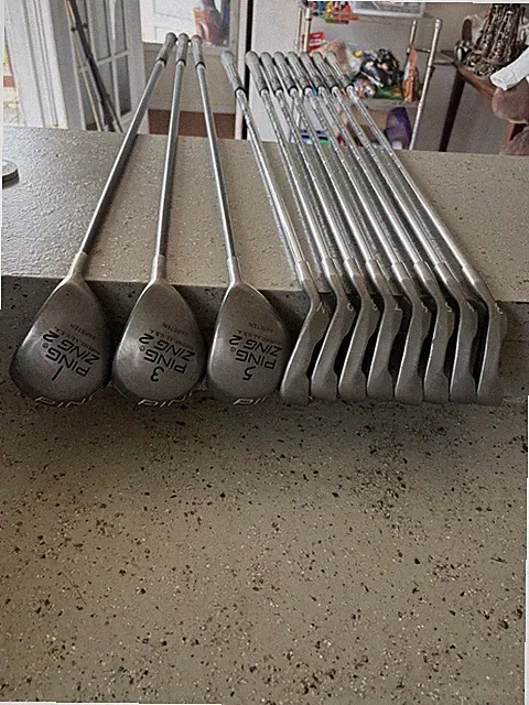 Ping Zing 2 Karsten Black Dot Iron Set (3-PW) & 1/3/5 Metal Woods-JZ Reg Flex!