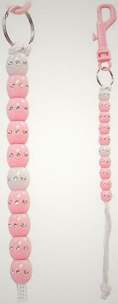 Pink Golf Rhinestone Bead Score Counter for Stroke Score Keeping Accessory