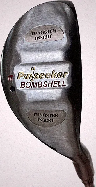 PinSeeker Bombshell 17° Utility Wood RH 39.75” Steel Regular Flex Lamkin Grip