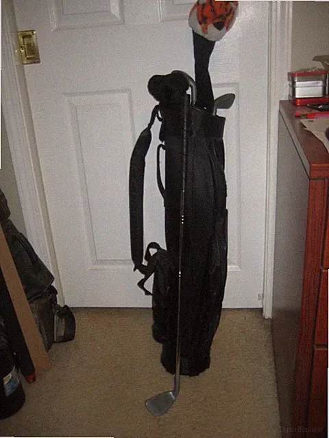 Pinseeker Junior Golf Club Set W/ 5,7,9, Driver and Putter w/Head Covers and Bag