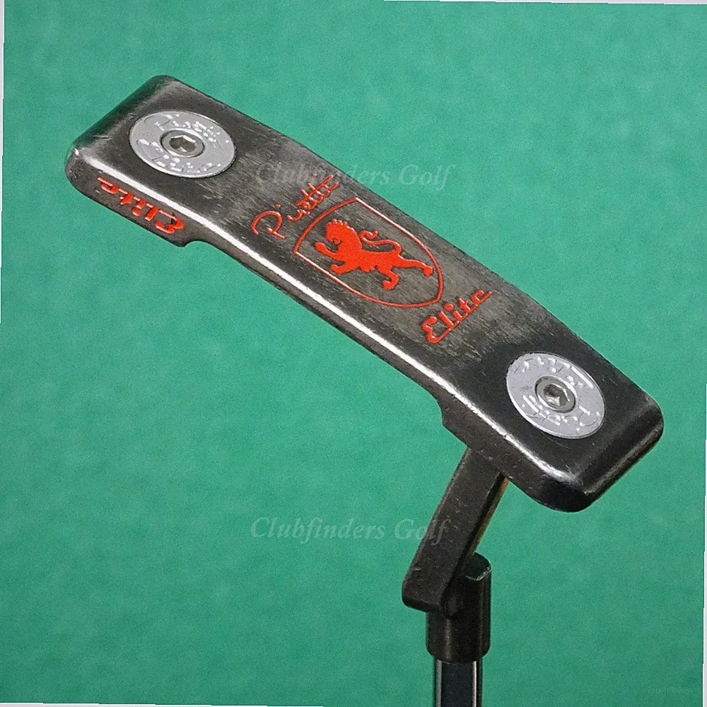 Piretti Cottonwood 2 Elite Black Plumbers-Neck 36.5" Putter Golf Club