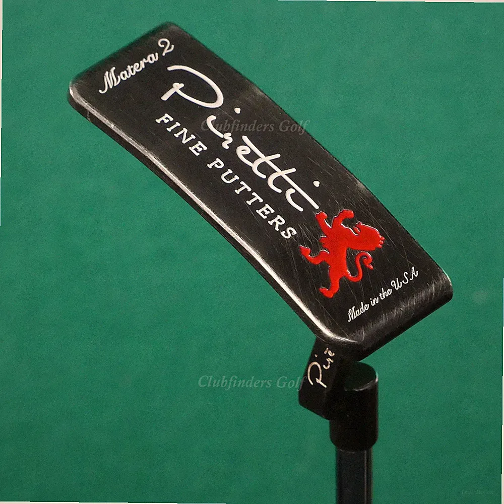 Piretti Matera 2 Plumbers-Neck 34" Putter Golf Club w/ Headcover