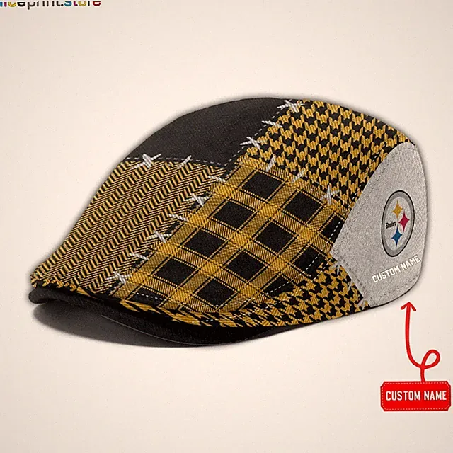 Pittsburgh Team Steelers Jeff Cap Steelers NFL Driver Cap Golf Cap NFL Flat Cap