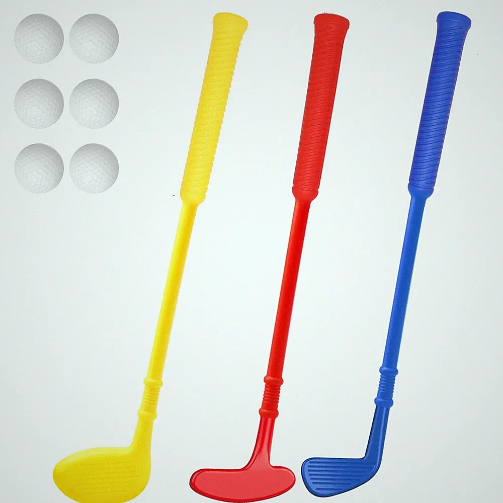 Plastic Mini Golf Clubs for Toddlers,Kids Golf Clubs Set,Outdoor/Indoor Golf...