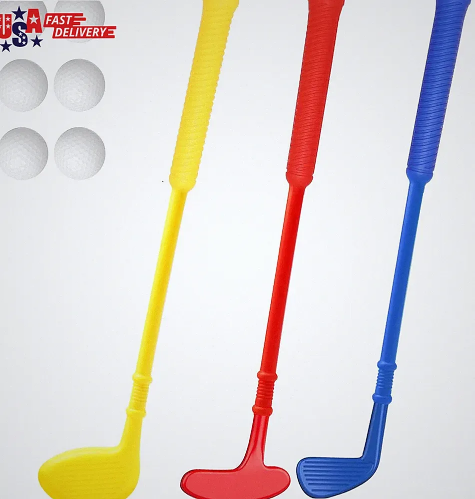 Plastic Mini Golf Clubs for Toddlers,Kids Golf Clubs Set,Outdoor/Indoor Golf Toy