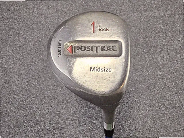 PosiTrac 1 Wood Mid Size Club 3* Hook 10.5* Loft True Temper Command Reg Flex