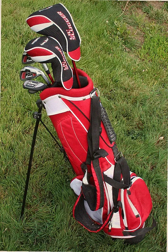 Power Bilt Lil Slugger Junior Golf Clubs Set for Kids, Right Hand 8-12 age