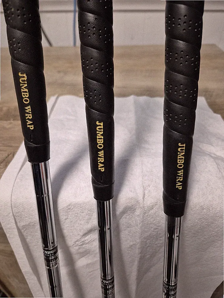 Power Bilt Persimmon Citation Golf Clubs. Woods 1 3 5 Steel Shaft RH Nice Reg.