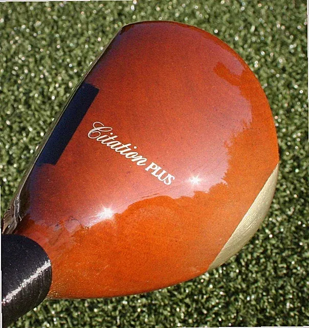Power Bilt Persimmon Citation Plus Driver Original Dynamic Stiff Steel Shaft