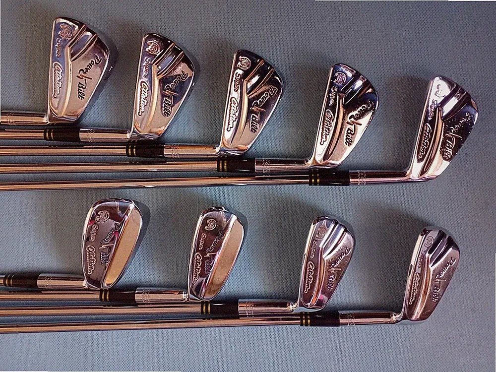 Power Bilt Super Citation Iron Set 9pcs 3-W Original Steel R Flex