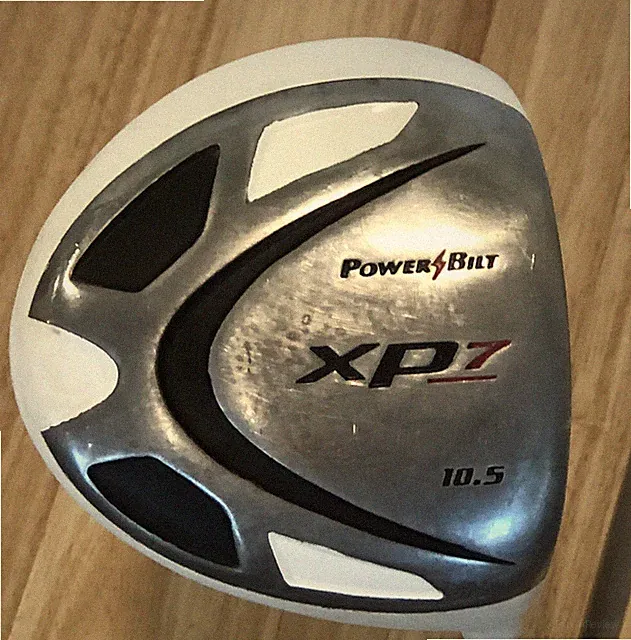POWER BILT XP7 10.5° WHITE DRIVER M REGULAR FLEX GRAPHITE 68G SHAFT MENS RH