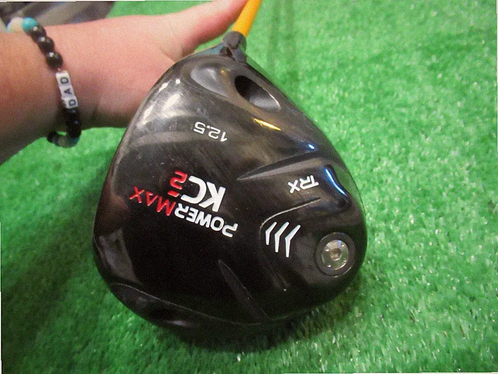 POWER MAX KC2 TRX 12.5* DRIVER GOLF CLUB PROFORCE REGULAR GRAPHITE GOOD GRIP RH