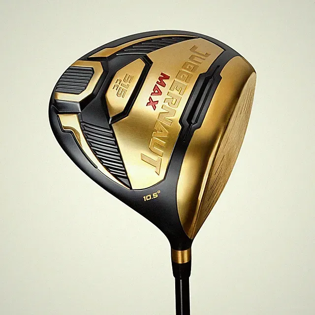 Power Play Golf Juggernaut Max Gold Titanium Non-Conforming Illegal 515cc Driver
