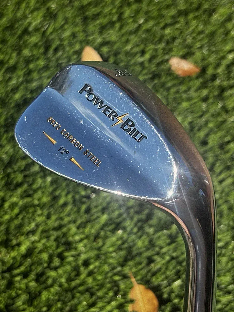 PowerBilt 56° Wedge 8620 Carbon Steel Steel Regular Flex RH 35.5"