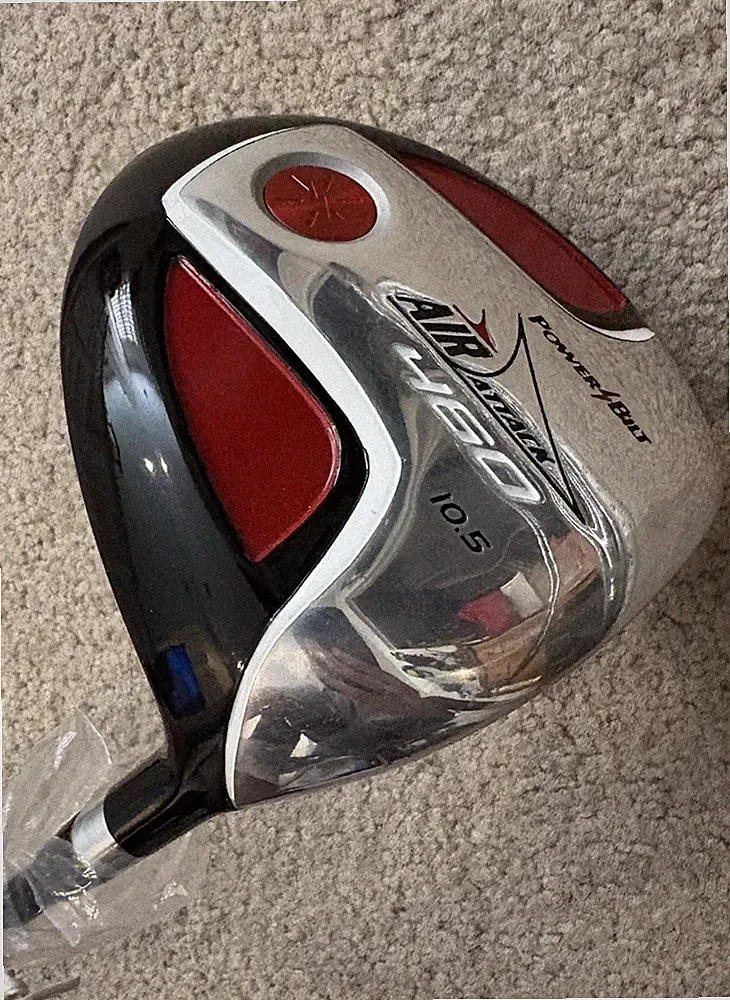 PowerBilt Air Attack 460 10.5 Driver 46.5" RH Graphite Optiflex Shaft NEW!