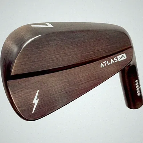 POWERBILT ATLAS MB BRONZE FINISH RH IRONS .370 (HEADS ONLY)