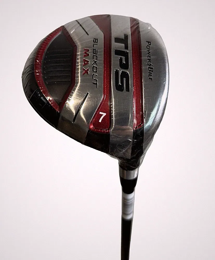 Powerbilt Blackout Max 7 Wood Right Handed Graphite Regular Flex with Cover NEW