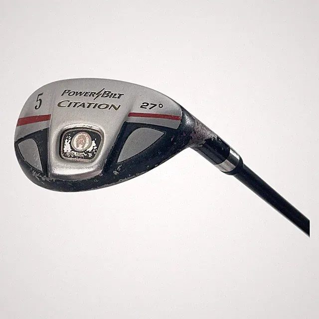 PowerBilt Citation 5 Hybrid 27° 5H Iron UG65 Graphite Shaft Stiff Flex 38.5" RH
