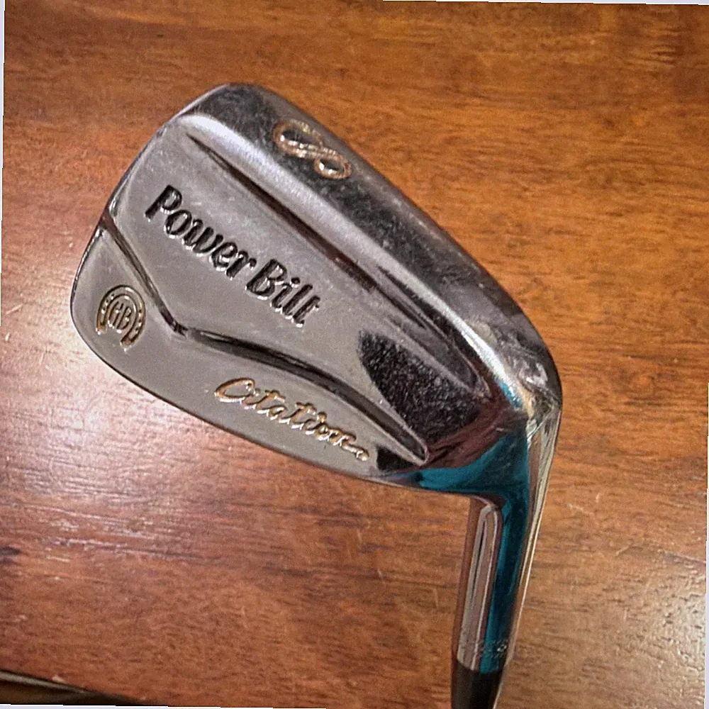 PowerBilt Citation 8 Iron Vintage Single Iron Steel Shaft Vintage Golf Club
