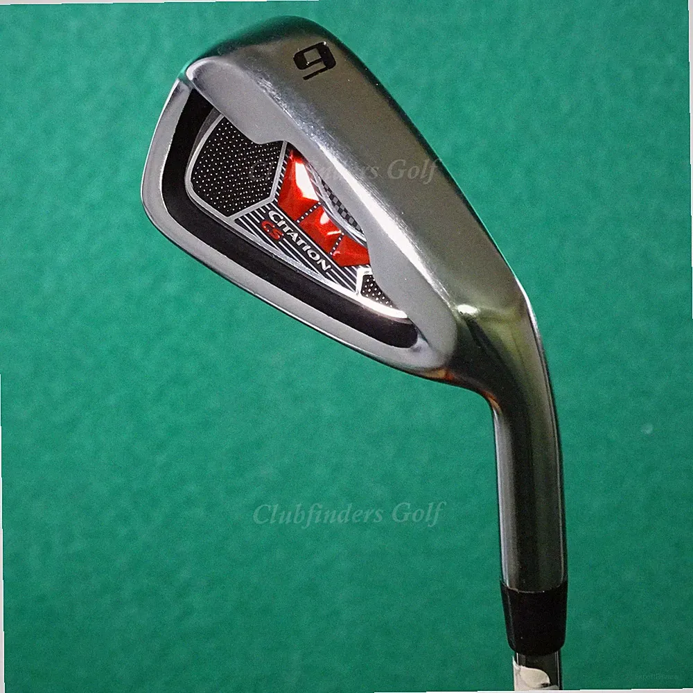 PowerBilt Citation CS Single 6 Iron Factory Ultra Light 85g Steel Stiff