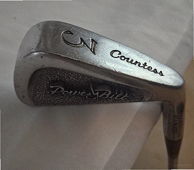 PowerBilt Countess #3 Iron Golf Club Women's Ladies Flex RH Stainless Head VTG