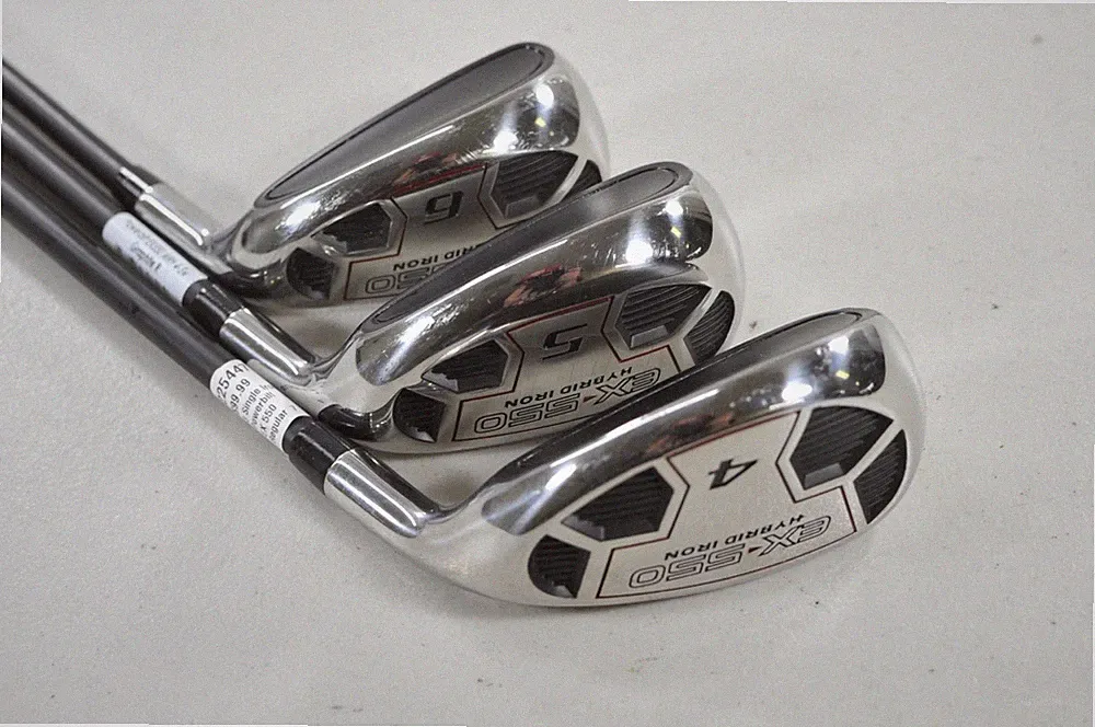 Powerbilt EX 550 Single 4, 5, 6 Irons Regular Flex EX-550 72g Graphite #225447