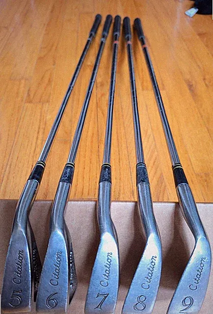 Powerbilt Golf Club Set, Citation H&B Mens 5-6-7-8-9 Irons, RH. Steel.