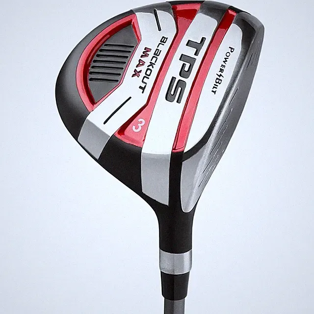 PowerBilt Golf Clubs Men's TPS Blackout Max Fairway Wood, NEW
