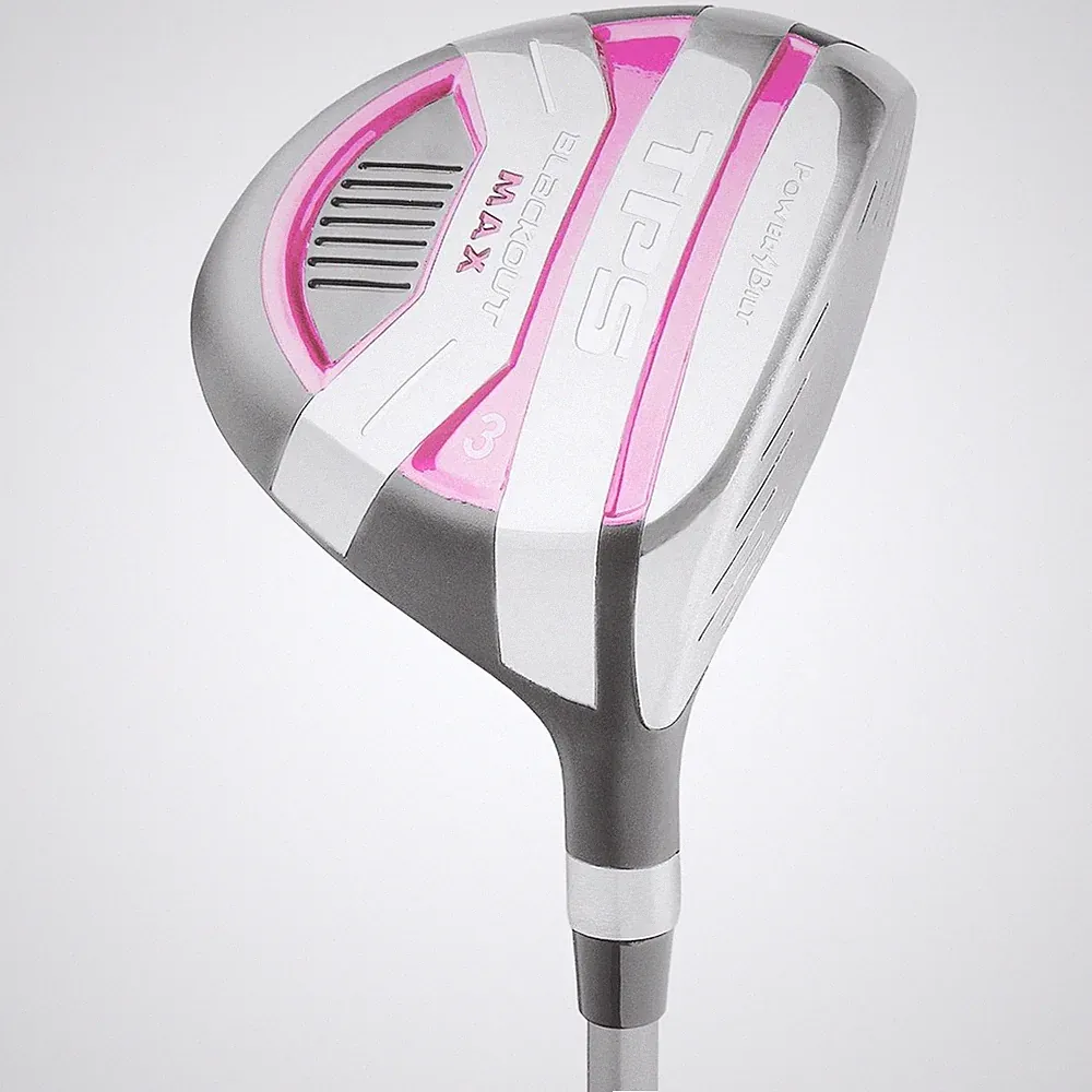PowerBilt Golf Clubs Women's TPS Blackout Max Fairway Wood, NEW