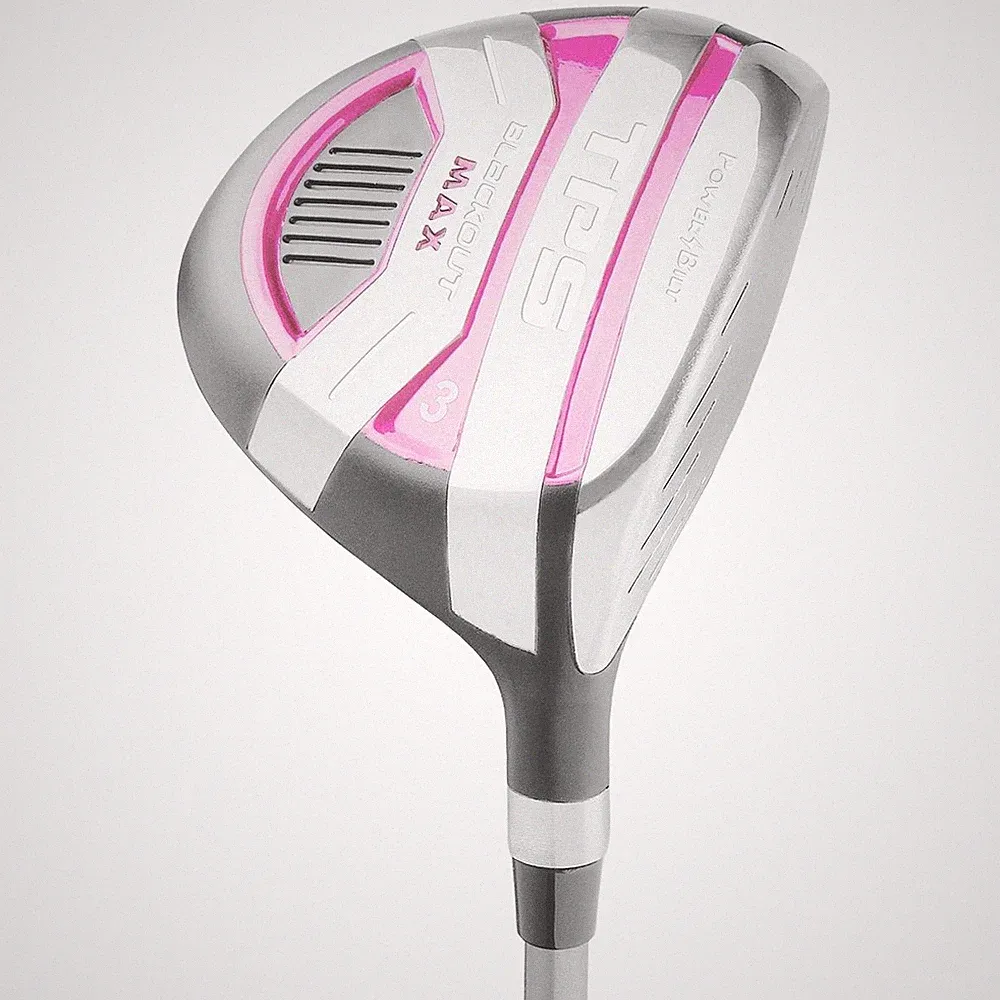 PowerBilt Golf Clubs Women's TPS Blackout Max Fairway Wood, NEW