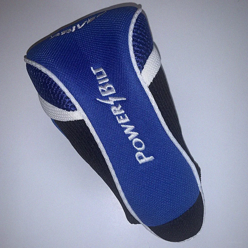 PowerBilt Golf Driver HeadCover Driver Golf Club Cover Royal Blue 8" NEW