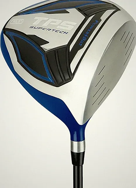 Powerbilt Golf TPS Supertech Black/Blue Driver RH/LH 10.5º