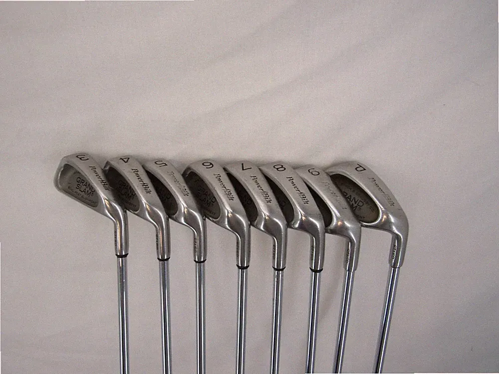 POWERBILT GRAND SLAM H&B IRON SET 3-PW STEEL SHAFTS RIGHT HANDED
