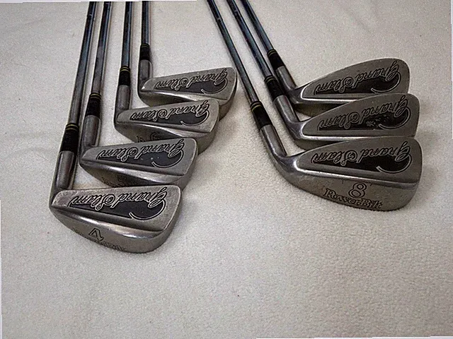 PowerBilt Grand Slam Iron Set 4-PW RH Uniflex Steel Original Golf Pride Grips