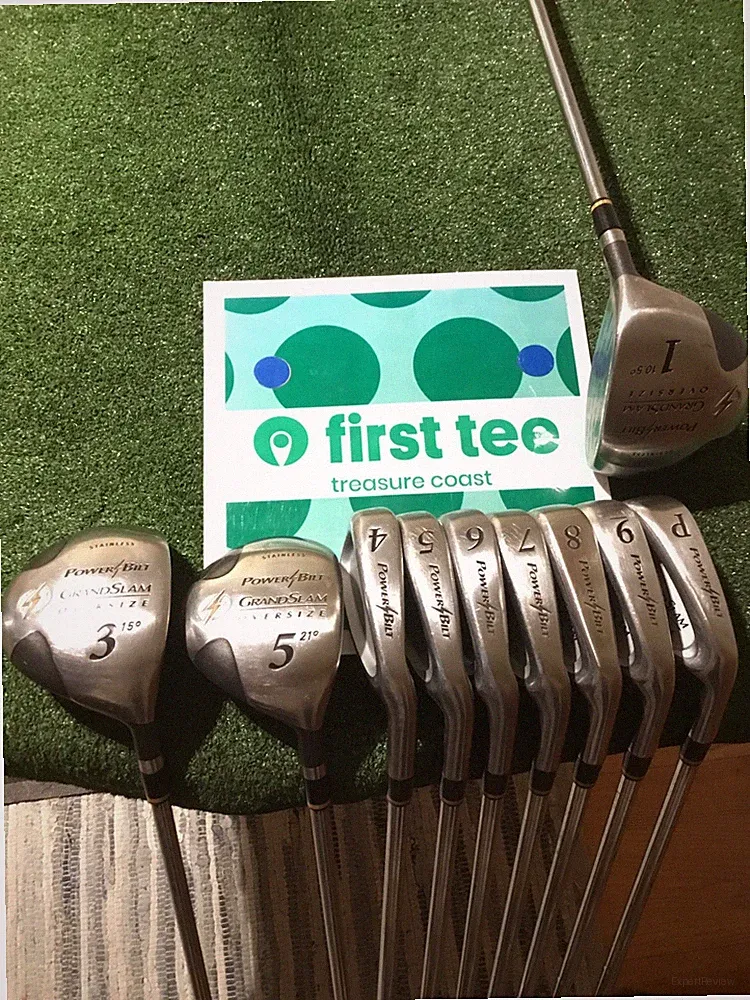 Powerbilt Grand Slam Oversize Full Set D, 3W, 5W, 4-PW True Temper Steel Shafts