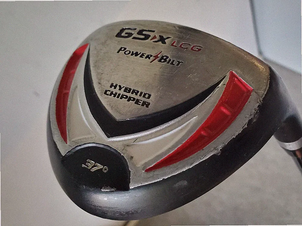 PowerBilt GSx LCG 37* Hybrid Chipper Factory Steel Shaft Opti-Flex Flex RH