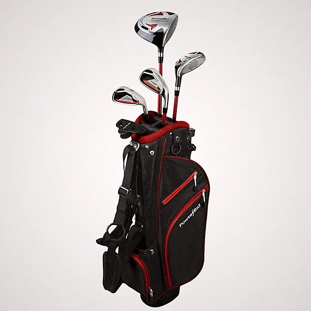 PowerBilt Junior Boys' Ages 12+ Red Series LEFT HANDED Set - LEFT HANDED -NEW!