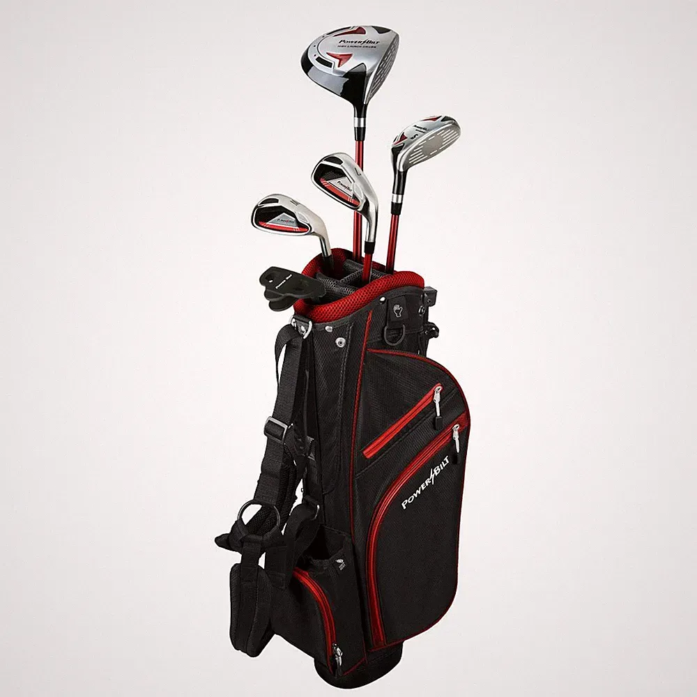 PowerBilt Junior Boys' Ages 12+ Red Series RIGHT HANDED Set - NEW!