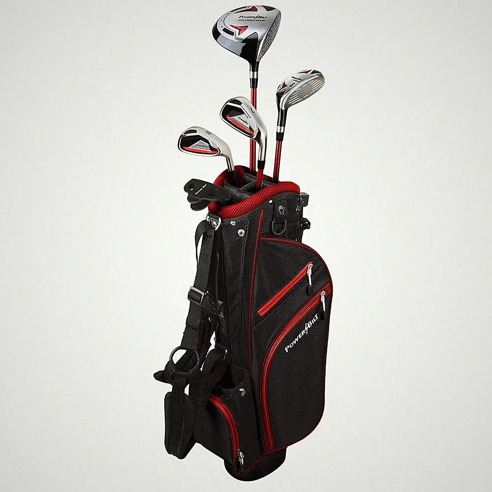 PowerBilt Junior Boys' Ages 12+ Red Series Set RH/LH