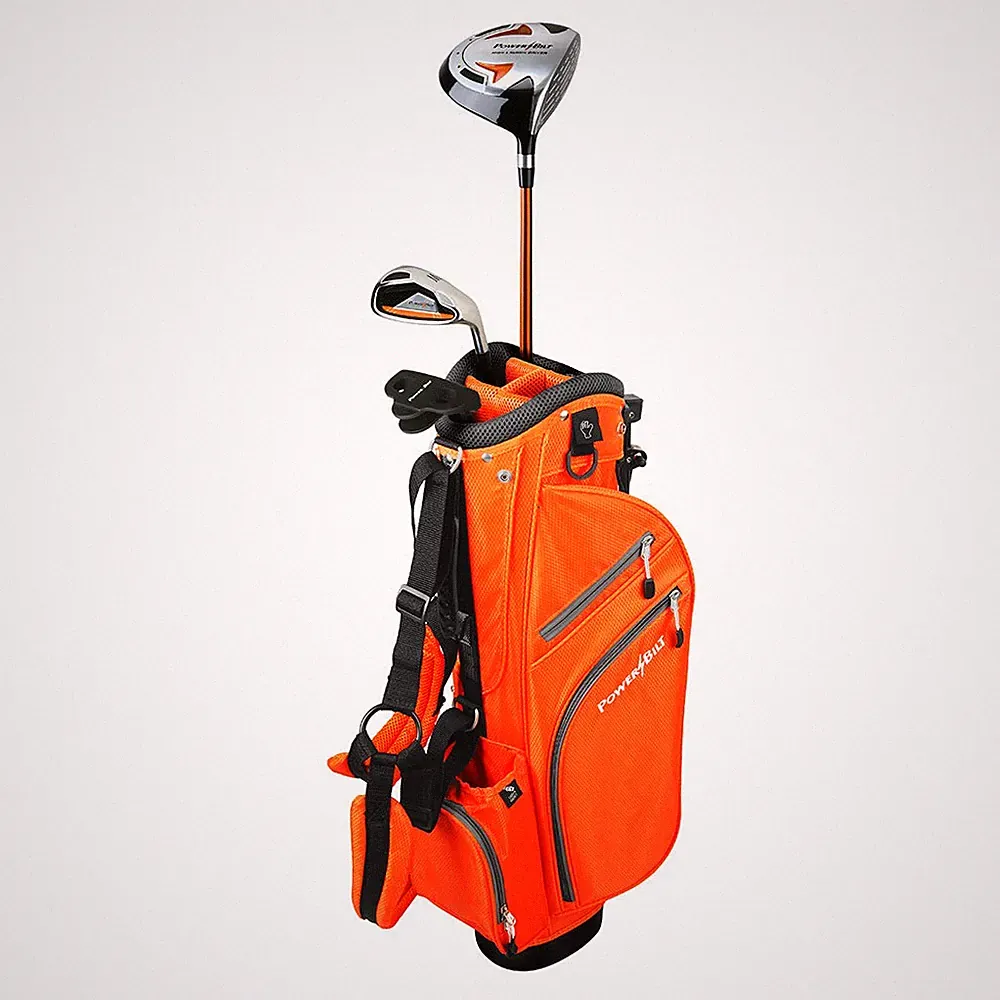 PowerBilt Junior Boys' Ages 3-5 Orange Series Set RH/LH