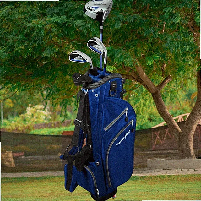 PowerBilt Junior Boys Complete Golf Set Blue Series 6pc RH Ages 5-8 Kids
